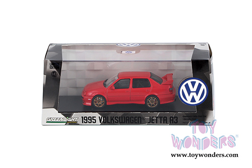 Greenlight - Volkswagen Jetta A3 Hardtop (1995, 1/43 scale diecast model car, Red) 86313