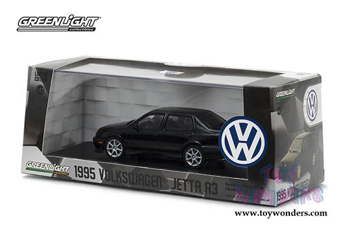 Greenlight - Volkswagen&reg; Jetta A3 Hardtop (1995, 1/43 scale diecast model car, Black) 86314