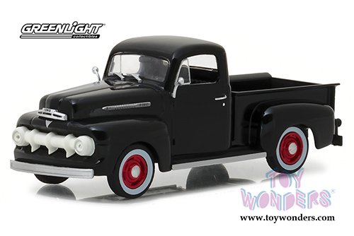 Greenlight - Ford F-1 Pickup Truck (1951, 1/43 scale diecast model car, Raven Black) 86315