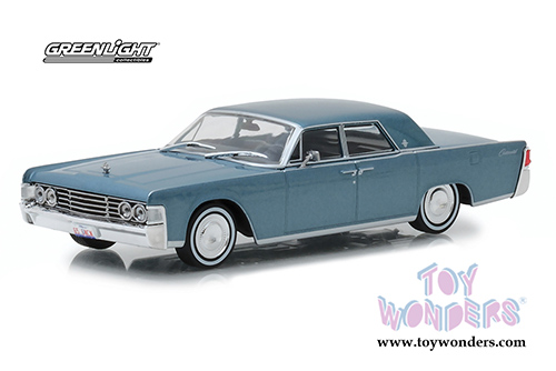Greenlight - Lincoln Continental Hard Top (1965, 1/43 scale diecast model car, Madison Gray Metallic) 86329