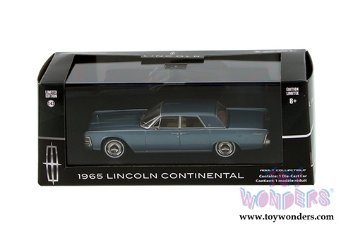 Greenlight - Lincoln Continental Hard Top (1965, 1/43 scale diecast model car, Madison Gray Metallic) 86329