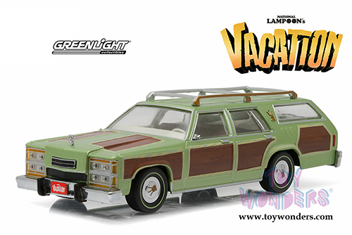 Greenlight Hollywood - National Lampoon's Vacation Truckster "Wagon Queen" (1/43 scale diecast model car, Green) 86451