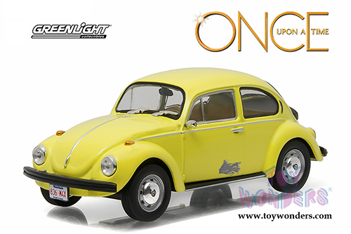 Greenlight Hollywood - Emma's Volkswagen Beetle "Once Upon A Time" TV series (1/43 scale diecast model car, Yellow) 86494