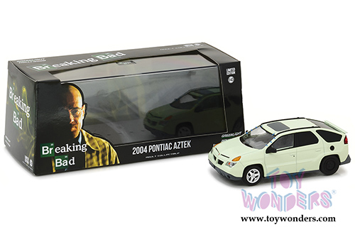 Greenlight Hollywood - Walter White's Pontiac Aztek Breaking Bad Hard Top (2004, 1/43 scale diecast model car, White) 86498