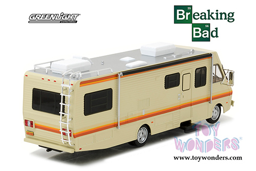Greenlight Hollywood Breaking Bad - Fleetwood Bounder RV (1986, 1/43 scale diecast model car, Beige) 86500