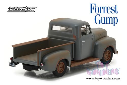 Greenlight Hollywood - Forrest Gump Ford F1 Pick Up Truck (1951, 1/43 scale diecast model car, Gray) 86514