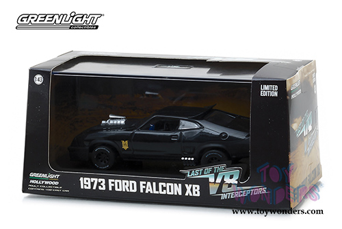 Greenlight - Hollywood Last of the V8 Interceptors Ford Falcon XB Hard Top (1973, 1/43 scale diecast model car, Black) 86522