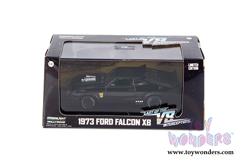Greenlight - Hollywood Last of the V8 Interceptors Ford Falcon XB Hard Top (1973, 1/43 scale diecast model car, Black) 86522