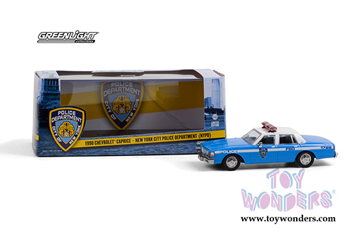 Greenlight - Chevrolet&reg; Caprice New York City Police Department (NYPD) (1990, 1/43 scale diecast model car, Blue) 86583