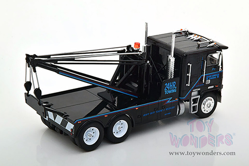 Greenlight Hollywood - Freightliner FLA 9664 "Terminator 2" Judgement Day (1984, 1/43 scale diecast model car, Black) 86627