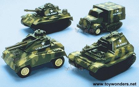 Attack Force Tanks (3", Asstd.) 870/3D/16
