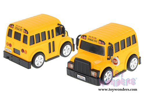 Chubby Champs - School Bus (4.5", Yellow) 88025