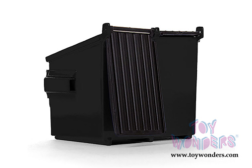 First Gear - Trash Bin (1/34 scale diecast model, Black) 90-0533