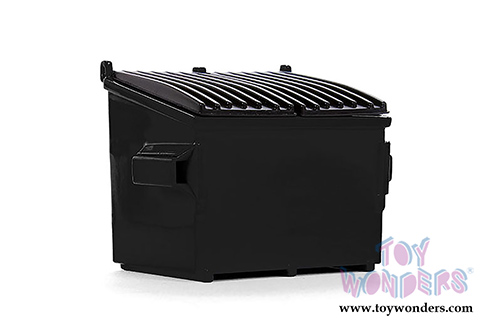 First Gear - Trash Bin (1/34 scale diecast model, Black) 90-0533