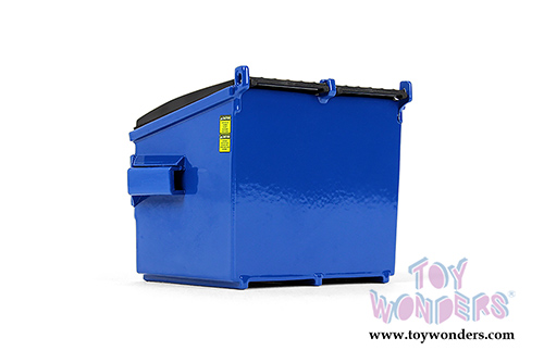 First Gear - Trash Bin (1/34 scale diecast model, Blue) 90-0534