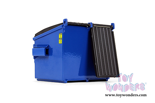 First Gear - Trash Bin (1/34 scale diecast model, Blue) 90-0534