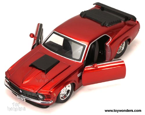 Jada Toys Bigtime Muscle - Ford Mustang Boss 429 Hard Top (1970, 1/24 scale diecast model car, Asstd.) 90211PS