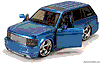 Show product details for Jada Toys Dub City - Euro-Spec Range Rover (1:24, Asstd.) 90226JY