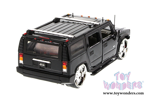 Jada Toys Big Time Kustoms - Hummer H2 SUV (1/24 scale diecast model car, Asstd.) 90403