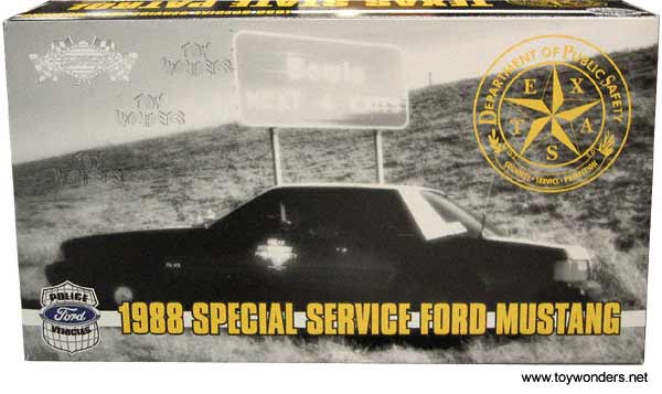 GMP - Ford Mustang Special Service (1988, 1:18, Black)