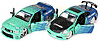 Show product details for Jada Toys Option D - Infiniti G35/ Mustang GT (2003/2005, 1:24, Blue/Green) 90920LX