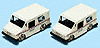 Show product details for Jada Toys Dub City - USPS Long Life Vehicle Mail Truck (1:32, White) 91506JY