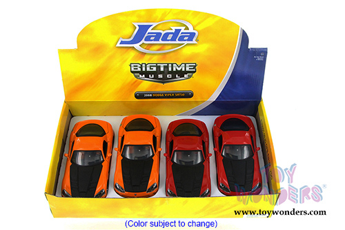 Jada Toys Bigtime Muscle - Dodge Viper SRT10 Hardtop (2008, 1/24 scale diecast model car, Asstd.) 91804XN
