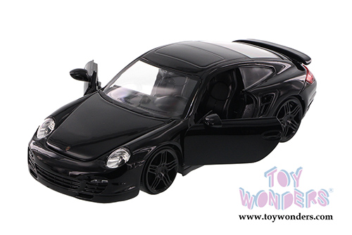 Jada Toys Bigtime Kustoms - Porsche 911 Turbo Hard Top (1/24 scale diecast model car, Asstd.) 91852UE