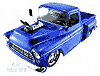 Show product details for Jada Toys Bigtime Muscle - Chevy Stepside w/ Engine Blower (1955, 1:24, Asstd.) 92043KE