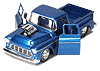 Show product details for Jada Toys Bigtime Muscle - Chevy Stepside w/ Engine Blower (1955, 1:24, Asstd.) 92043SM