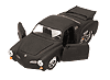 Show product details for Jada Toys BigTime Muscle - Volkswagen Karmann Ghia Hard Top (1959, 1:24, Black) 92079MP