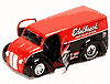 Show product details for Jada Toys Dub City - DIV Cruizer Edelbrock Parts Delivery Van (1/24 scale diecast cars, Red/ Black) 92165PS