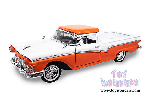 Lucky Road Signature - Ford Ranchero (1957, 1/18 scale diecast model car, Orange) 92208OR/12