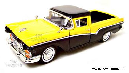 Yatming - Ford Ranchero Pickup (1957, 1:18, Yellow) 92208