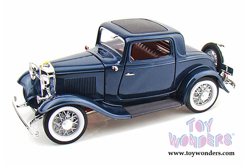 Lucky Road Signature - Ford 3-Window Coupe (1932, 1/18 scale diecast model car, Blue) 92248BU/12
