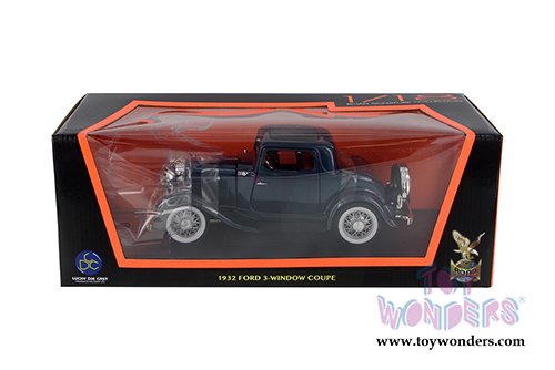 Lucky Road Signature - Ford 3-Window Coupe (1932, 1/18 scale diecast model car, Blue) 92248BU/12