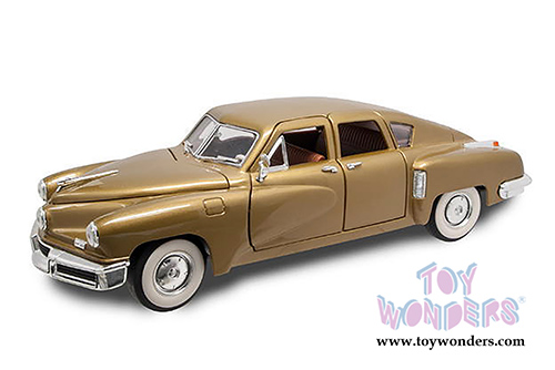 Yatming - Tucker Torpedo Hard Top (1948, 1/18 scale diecast model car, Gold) 92268G/12