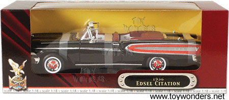 Yatming - Edsel Citation Convertible (1958, 1:18, Black) 92298