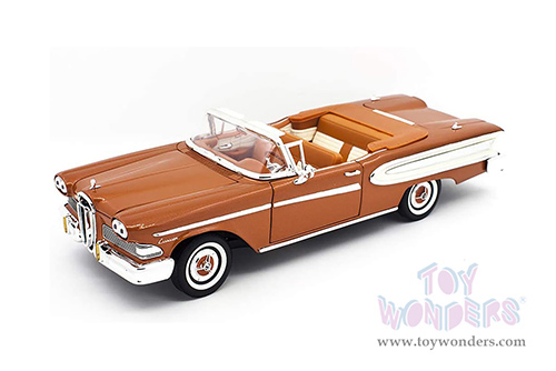 Lucky Road Signature - Edsel Citation Convertible (1958, 1/18 scale diecast model car, Brown) 92298BN