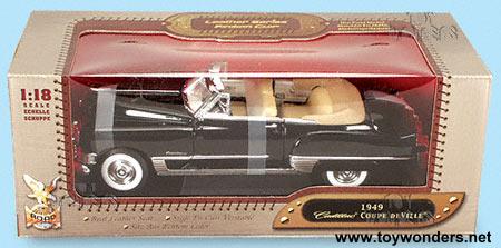 Yatming - Cadillac Coupe DeVille Convertible (1949, 1:18, Black) 92307