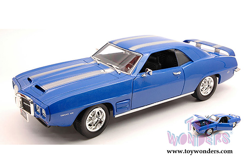 Lucky Road Signature - Pontiac Firebird Hard Top (1969, 1/18 scale diecast model car, Blue) 92368BU