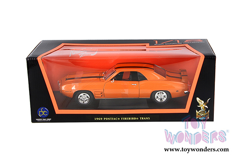 Lucky Road Signature - Pontiac Firebird Hard Top (1969, 1/18 scale diecast model car, Orange) 92368OR