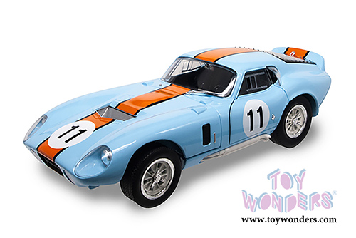 Lucky Road Signature - Shelby Cobra Daytona Coupe (1965, 1/18 scale diecast model car, Blue) 92408BU/12