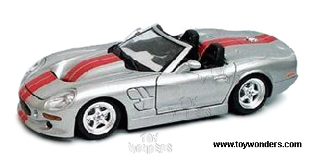 Yatming - Shelby Series 1 Convertible (1999, 1:18, Silver) 92428