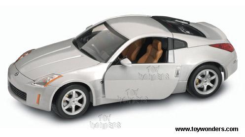 Yatming - Nissan 350Z (2003, 1/18 scale diecast model car, Silver) 92538