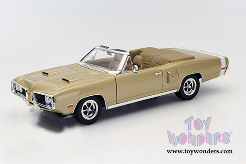 Lucky Road Signature - Dodge Coronet R/T Convertible (1970, 1/18 scale diecast model car, Gold Brown) 92548G/12