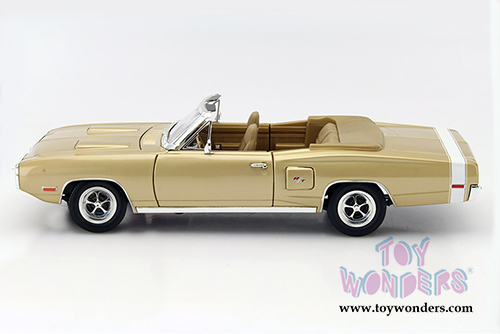 Lucky Road Signature - Dodge Coronet R/T Convertible (1970, 1/18 scale diecast model car, Gold Brown) 92548G/12