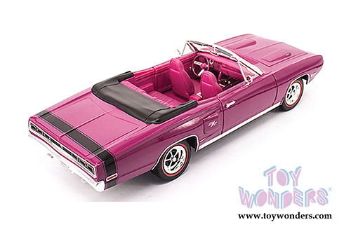 Lucky Road Signature - Dodge Coronet R/T Convertible (1970, 1/18 scale diecast model car, Purple) 92548PR