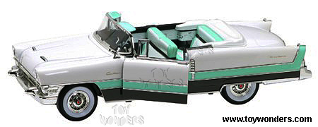 Yatming - Packard Caribbean Convertible (1955, 1/18 scale diecast model car, Green/White) 92618