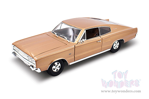 Lucky Road Signature - Dodge Charger Hardtop (1966, 1/18 scale diecast model car, Bronze) 92638BN
